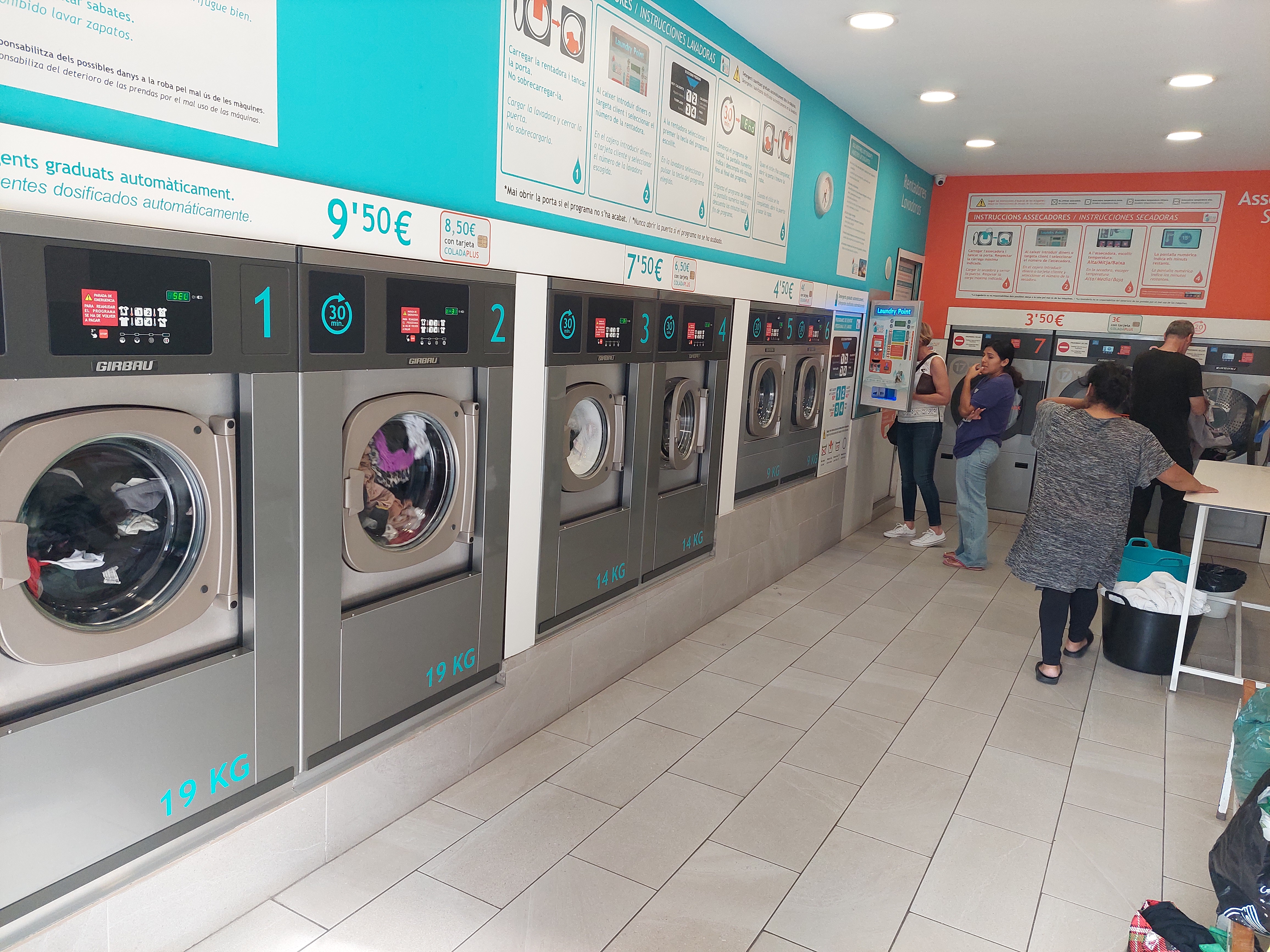 Lavadoras y secadoras Badalona Centro